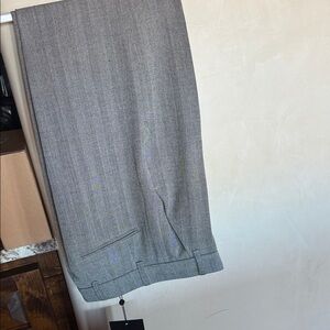 The Kooples Grey Herringbone Pattern Men’s Trousers
